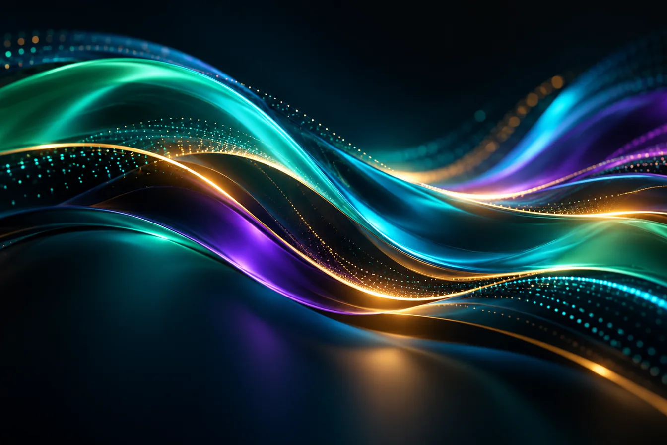 Abstract visualization of secure, independently tested technology